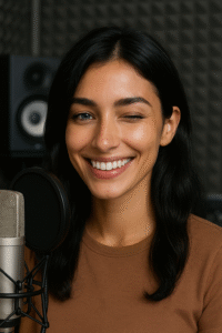 Женская модель Анжелика — голос эротических фантазий, женская озвучка для взрослых